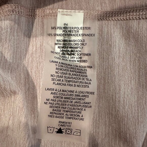 Calvin Klein Size S Secret Mauve Pink Performance Side-Pocket Exercise Dress NWT - Picture 12 of 12